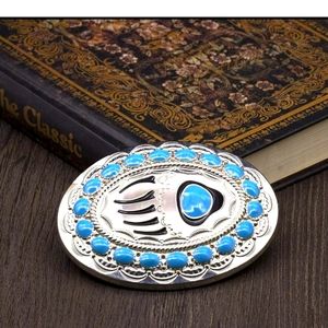 New bear claw belt buckle approximately 3.75 inch